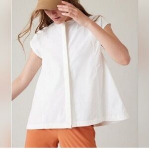 Athleta Performance Poplin Popover